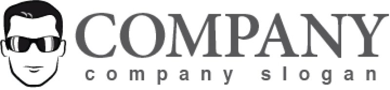 画像4: 顔・似顔絵・サングラス・ロゴ・マークデザインKO777 (4)