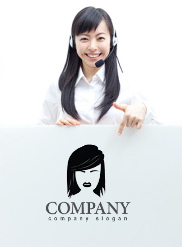 画像3: 顔・似顔絵・唇・ロゴ・マークデザインKO782 (3)