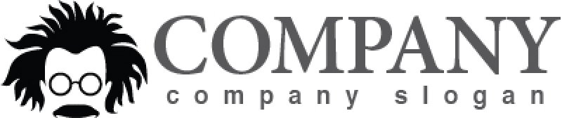 画像4: 顔・似顔絵・メガネ・髭・ロゴ・マークデザインKO801 (4)