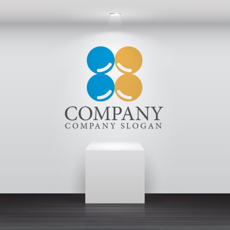 画像2: 八・漢字・丸・ロゴ・マークデザイン042 (2)