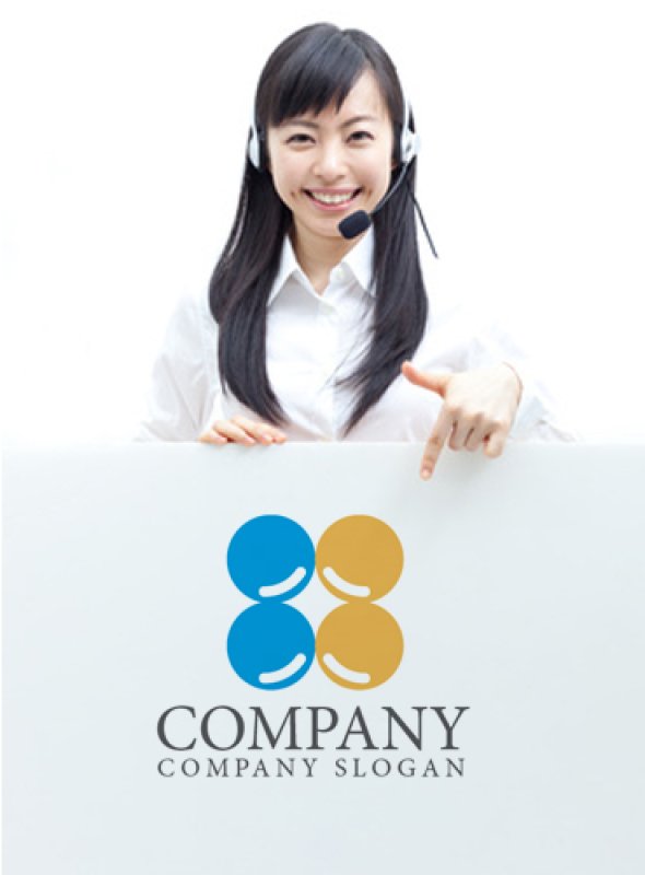 画像3: 八・漢字・丸・ロゴ・マークデザイン042 (3)