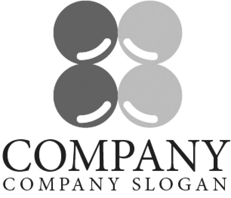 画像4: 八・漢字・丸・ロゴ・マークデザイン042 (4)