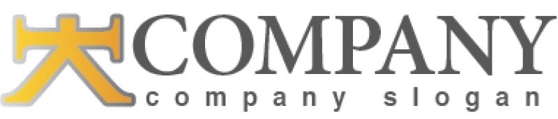 画像5: 大・人・力・グラデーション・ロゴ・マークデザイン056 (5)