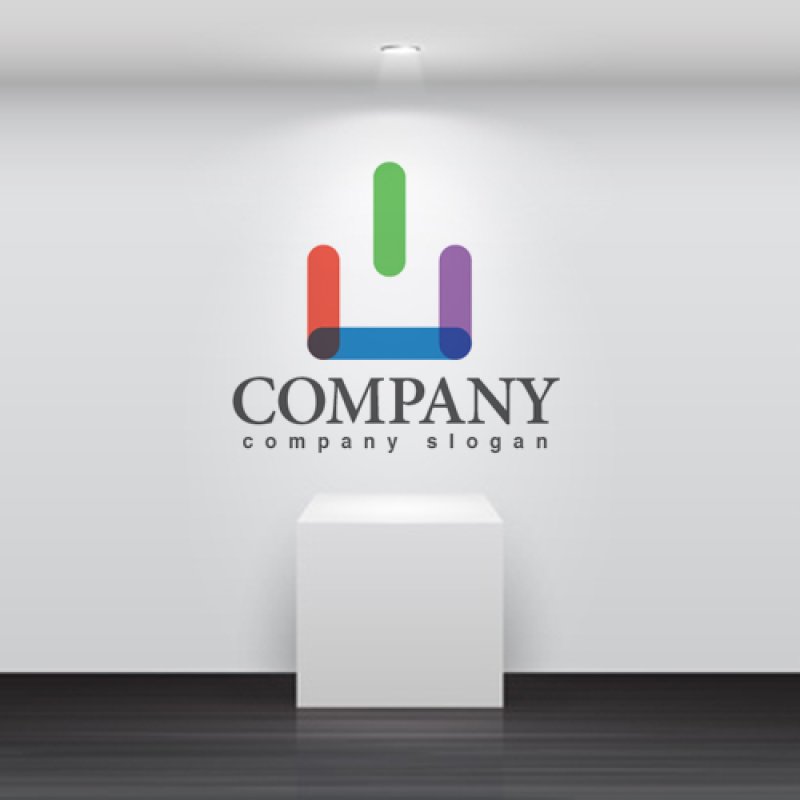 画像2: 山・上昇・漢字・ロゴ・マークデザイン066 (2)