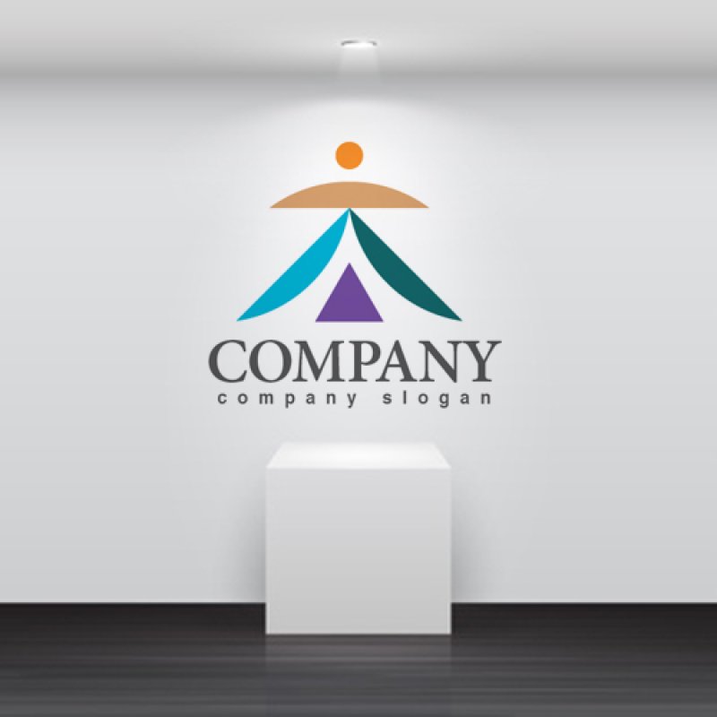 画像2: 木・人・漢字・ロゴ・マークデザイン077 (2)