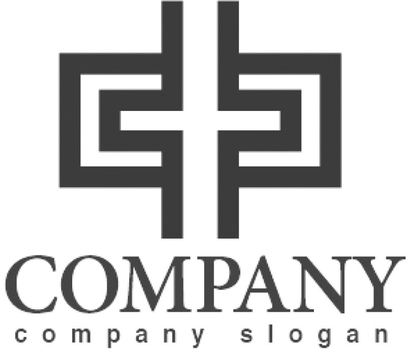 画像4: 中・漢字・十字・ロゴ・マークデザイン098 (4)