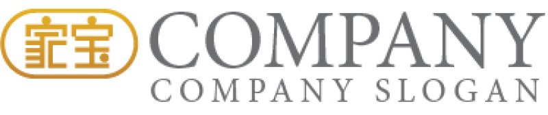 画像2: 家宝・小判・漢字・ロゴ・マークデザイン111 (2)