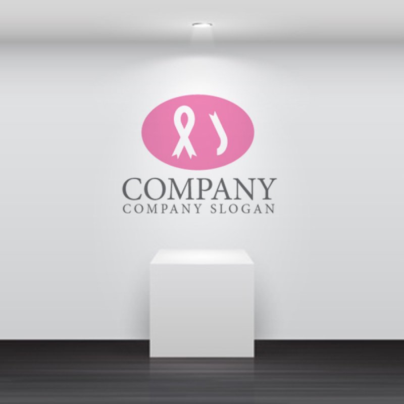 画像4: い・ひらがな・楕円・リボン・ロゴ・マークデザイン135 (4)