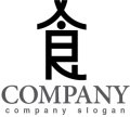 食・漢字・ロゴ・マークデザイン155