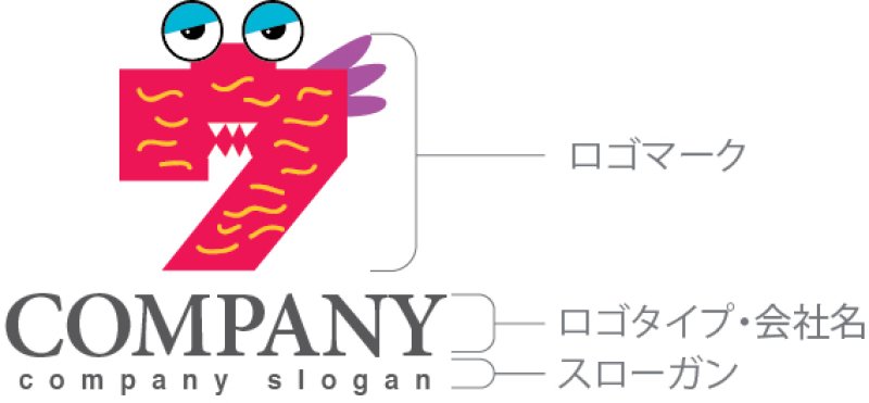 画像10: ウ・顔・怪獣・カタカナ・ロゴ・マークデザイン162 (10)