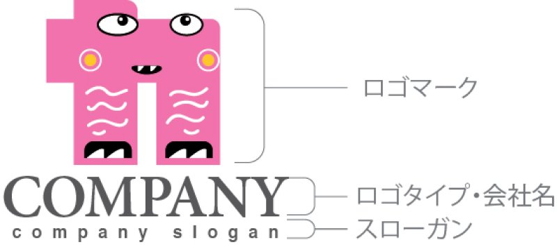 画像10: カ・顔・ロゴ・マークデザイン165 (10)