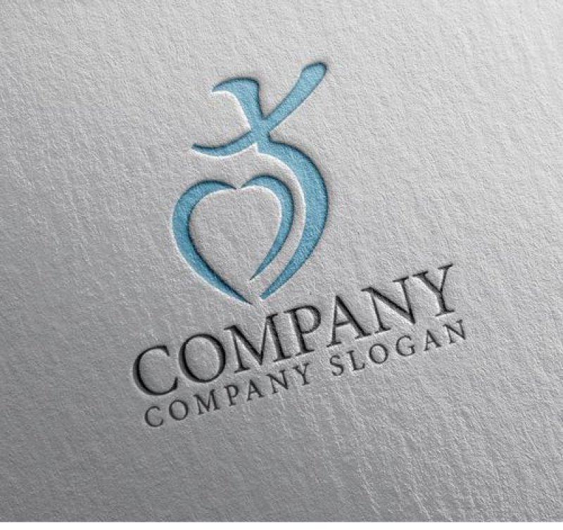 画像2: ち・ハート・ひらがな・ロゴ・マークデザイン167 (2)