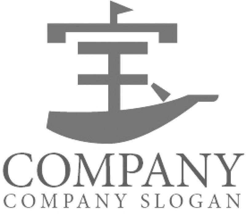 画像6: 宝・船・漢字・ロゴ・マークデザイン170 (6)