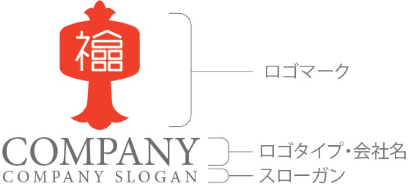 画像10: 打出の小槌・福・漢字・ロゴ・マークデザイン181 (10)