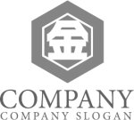 画像6: 金・漢字・六角形・ロゴ・マークデザイン195 (6)