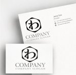 画像3: わ・六角形・ひらがな・ロゴ・マークデザイン202 (3)