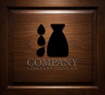 画像2: 酒・和風・漢字・徳利・ロゴ・マークデザイン207 (2)