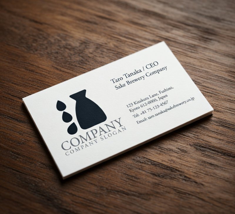 画像3: 酒・和風・漢字・徳利・ロゴ・マークデザイン207 (3)