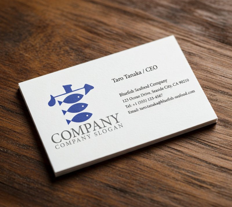 画像4: 魚・ウ冠・和風・漢字・ロゴ・マークデザイン212 (4)