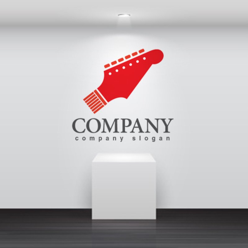 画像2: ギター・エレキ・ロゴ・マークデザイン022 (2)