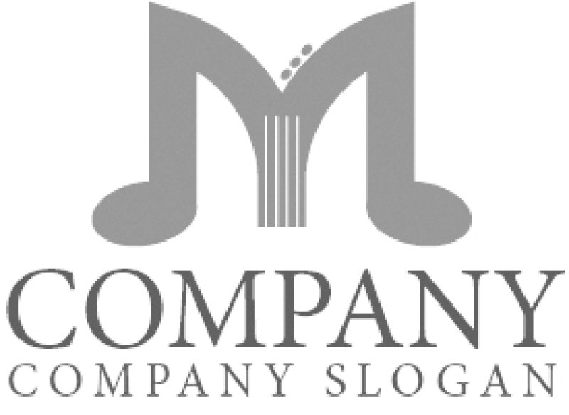 画像5: M・音符・楽器・ロゴ・マークデザイン025 (5)