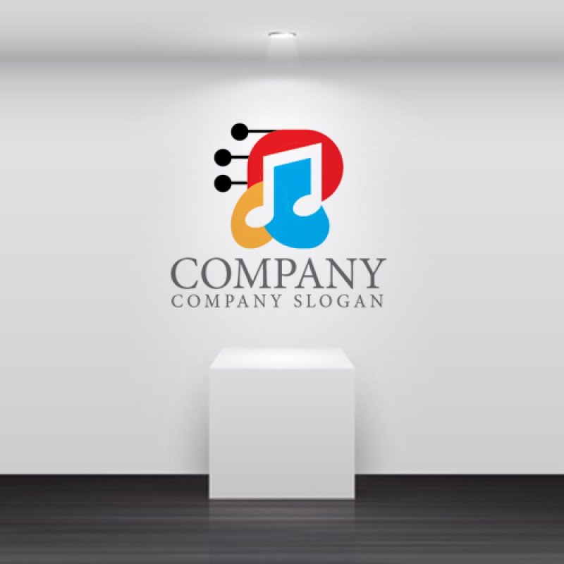 画像4: 音符・弦・楽器・ロゴ・マークデザイン027 (4)