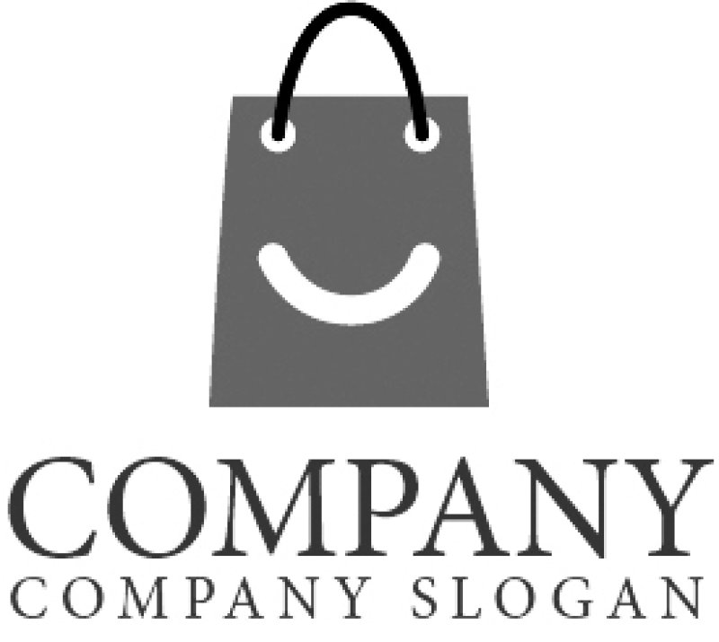 画像4: 紙袋・笑顔・ロゴ・マークデザイン116 (4)