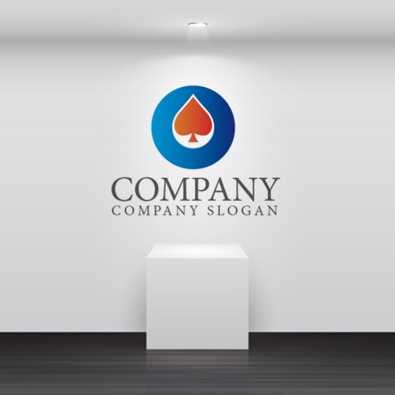 画像2: スペード・輪・葉・ロゴ・マークデザイン127 (2)