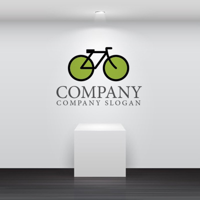 画像2: 自転車・車輪・ロゴ・マークデザイン128 (2)