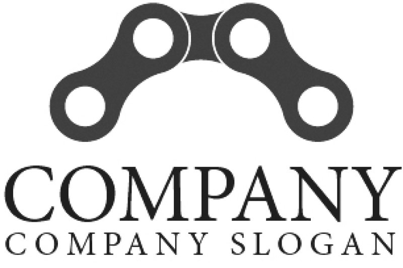 画像4: チェーン・自転車・M・ロゴ・マークデザイン131 (4)