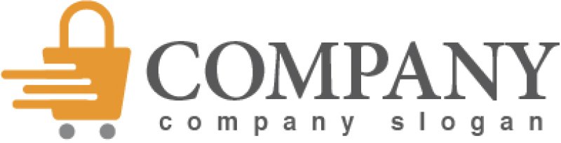 画像5: かご・スピード・買い物・ロゴ・マークデザイン141 (5)