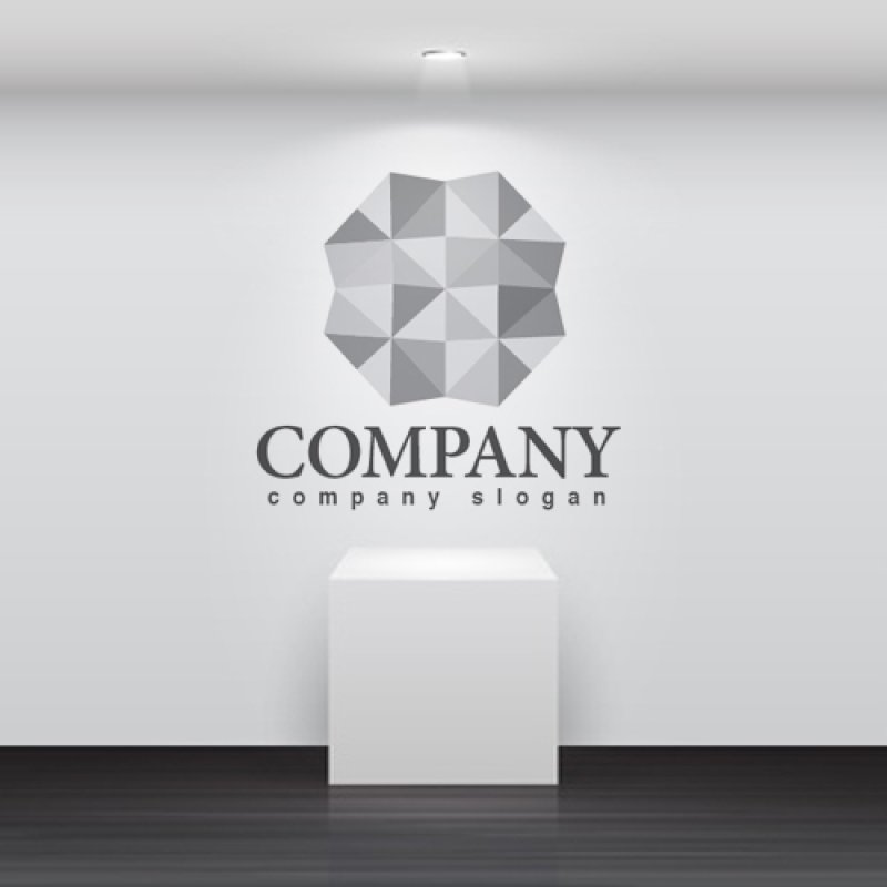 画像2: ダイヤ・結晶・輝き・ロゴ・マークデザイン156 (2)