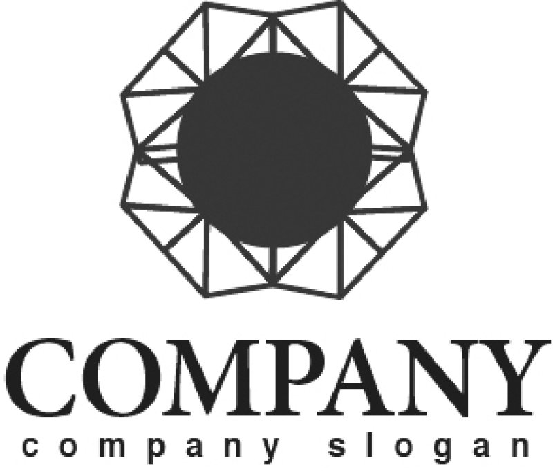 画像4: ダイヤ・結晶・線・輪・ロゴ・マークデザイン158 (4)