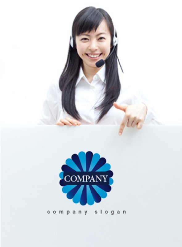 画像3: 花・ケーキ・ビスケット・ロゴ・マークデザイン162 (3)