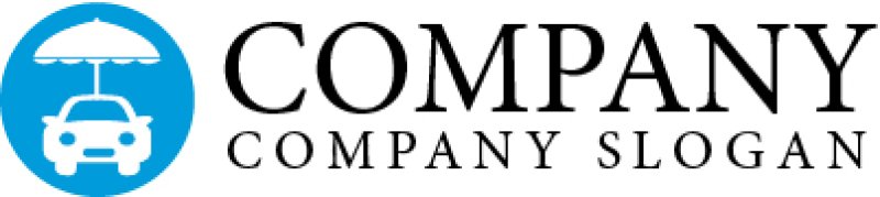 画像5: 自動車・パラソル・輪・ロゴ・マークデザイン166 (5)