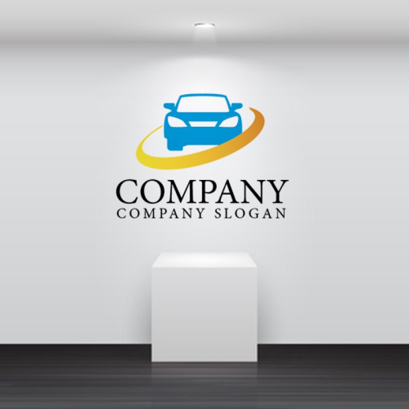 画像2: 自動車・曲線・輪・ロゴ・マークデザイン170 (2)