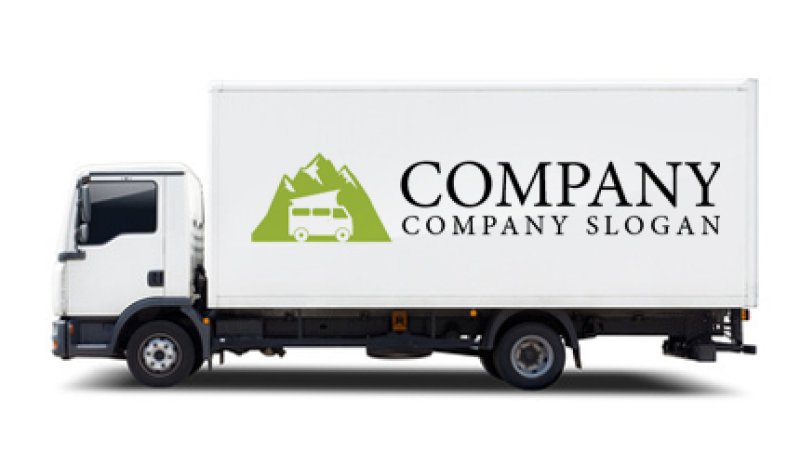 画像6: キャンピングカー・山・車・旅行・ロゴ・マークデザイン174 (6)