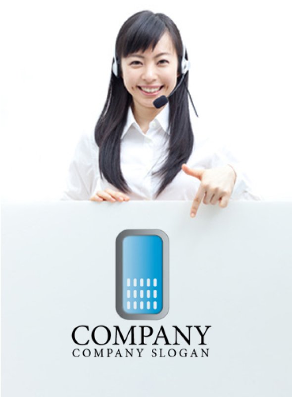 画像3: タンク・水・スマートフォン・ロゴ・マークデザイン178 (3)