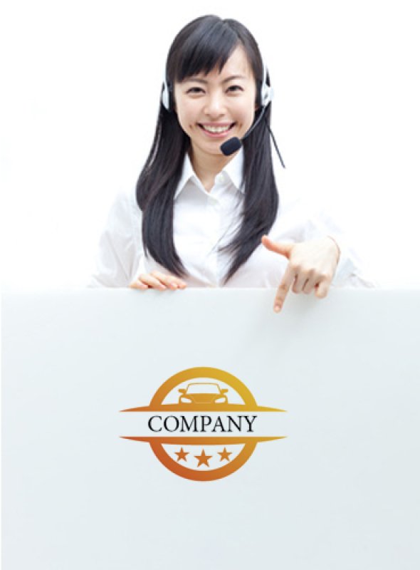 画像3: 車・輪・エンブレム・グラデーション・ロゴ・マークデザイン185 (3)