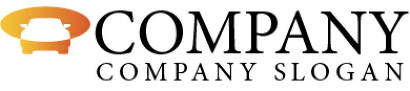 画像5: 車・楕円・グラデーション・ロゴ・マークデザイン187 (5)