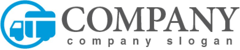 画像5: 輪・トラック・T・運送・ロゴ・マークデザイン195 (5)