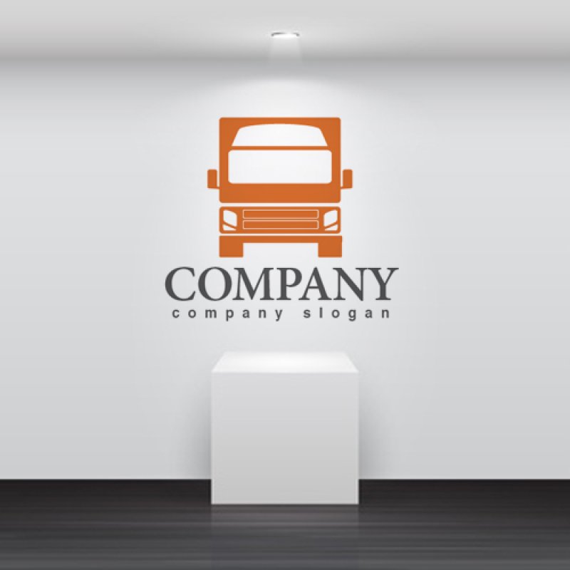 画像2: トラック・運送・配送・ロゴ・マークデザイン202 (2)