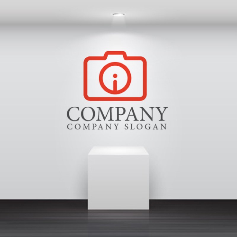 画像2: カメラ・i・写真・ロゴ・マークデザイン209 (2)