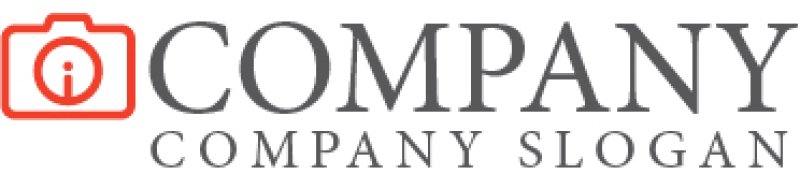 画像5: カメラ・i・写真・ロゴ・マークデザイン209 (5)