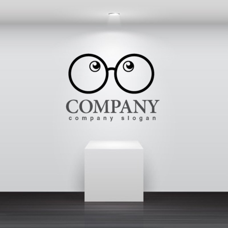 画像2: メガネ・目・ロゴ・マークデザイン215 (2)