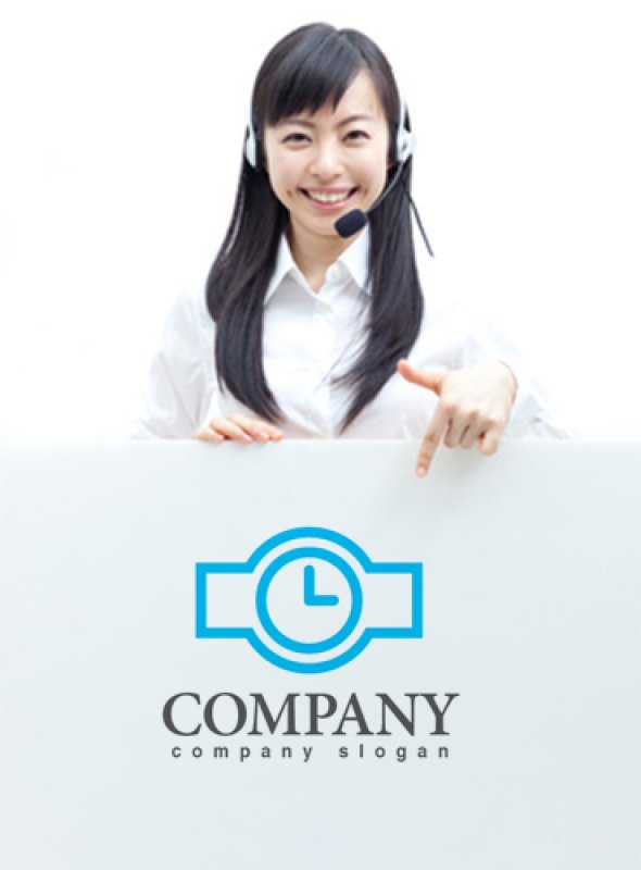 画像3: 腕時計・時間・ロゴ・マークデザイン225 (3)