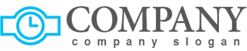 画像5: 腕時計・時間・ロゴ・マークデザイン225 (5)