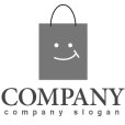 画像4: ショッピング・袋・顔・ロゴ・マークデザイン237