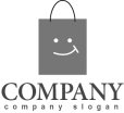 画像4: ショッピング・袋・顔・ロゴ・マークデザイン237 (4)