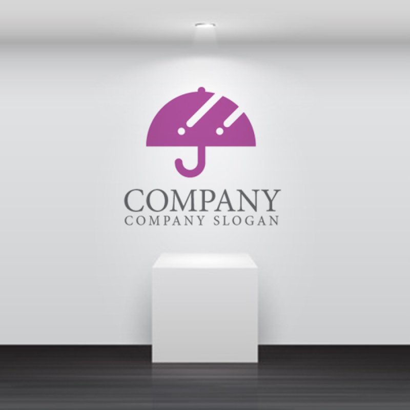 画像3: 傘・雨・ロゴ・マークデザイン241 (3)